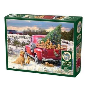 Cobble Hill Family Outing Dogs 1000 pc Jigsaw Puzzle